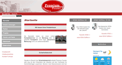 Desktop Screenshot of premium-fenster.com
